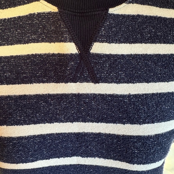 The Gigi ~ Blue and white striped T-shirt - Picture 2 of 10
